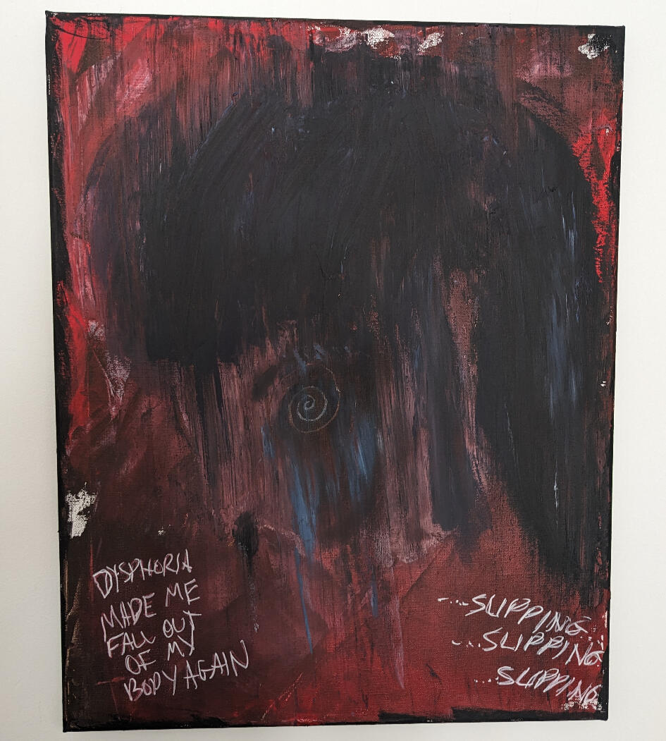 dysphoria made me fall out of my body again