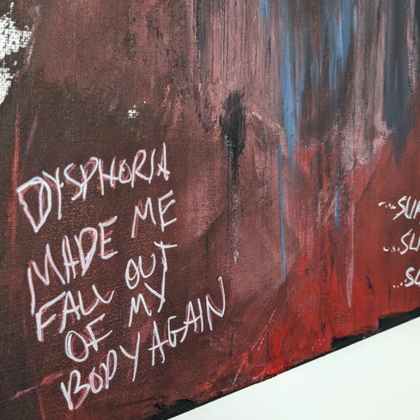 dysphoria made me fall out of my body again (2024)