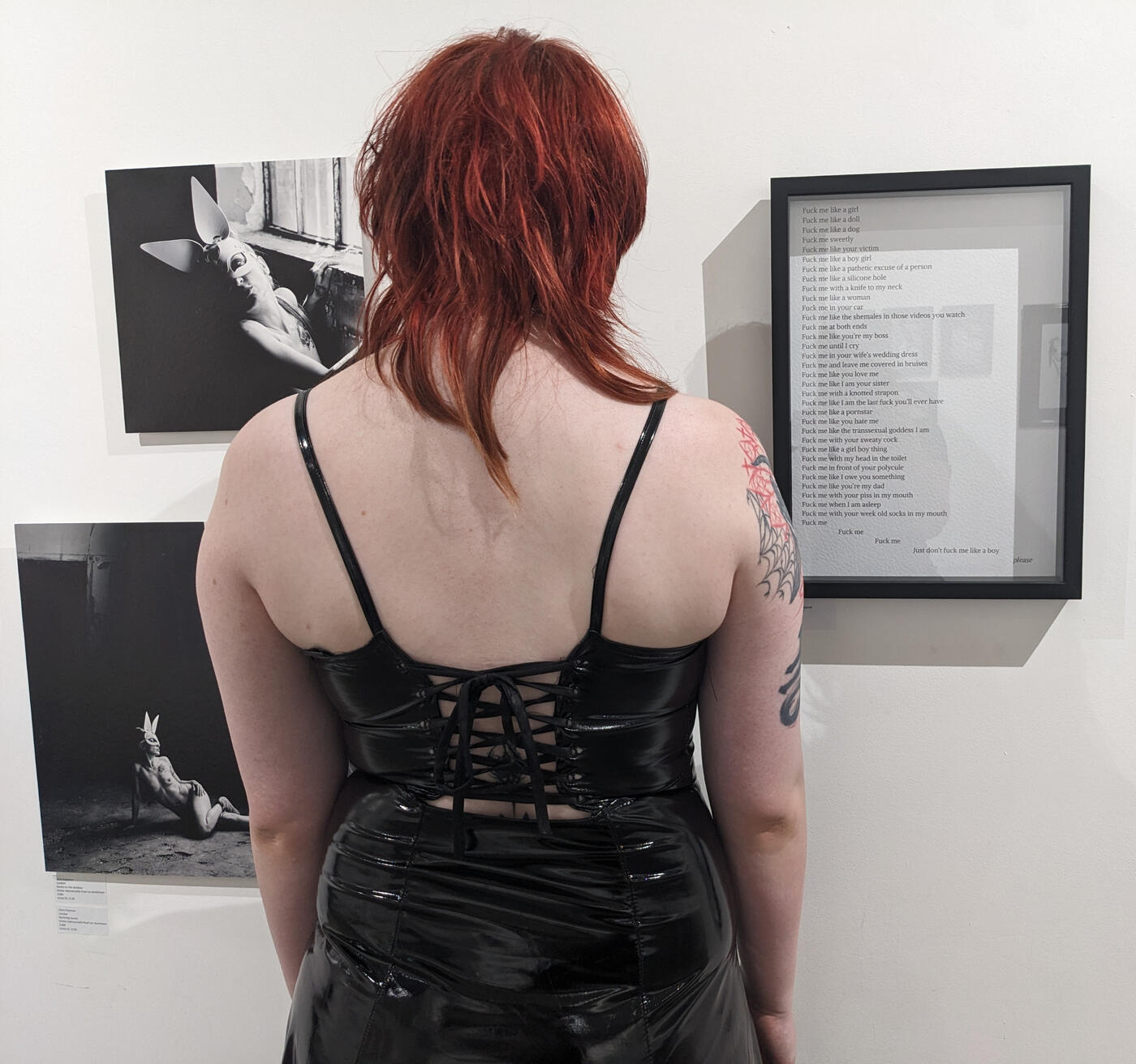 'Fuck me like a girl' at Erotic Art London (2025)